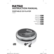 Matsui MPERCD15E manual cover