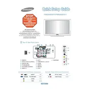 Samsung PN50A550S1F TV manual cover