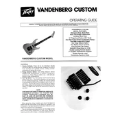 Peavey Vandenberg Custom Guitar manual cover