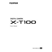 Fujifilm X-T100 Camera manual cover