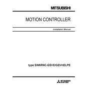 Mitsubishi GSVHELPE Controller manual cover