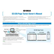 Yamaha EZ-220 Keyboard