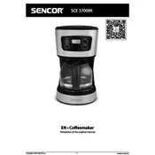 Sencor SCE 3700BK Coffee Maker manual cover