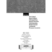 Rotel RCC-1055 Disc Changer manual cover