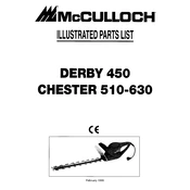 McCulloch Chester 510 manual cover