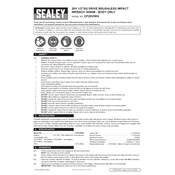 Sealey CP20VIWX Impact Wrench manual cover