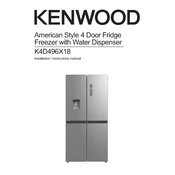 Kenwood K4D496X18 manual cover