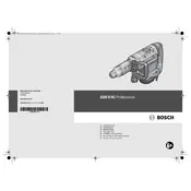 Bosch 0 611 322 060 Hammer manual cover