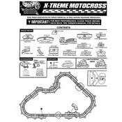 Hot Wheels Mattel Electric Racing X-Treme Motocross 96777 Toy manual cover