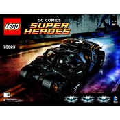 LEGO Super Heroes 76023-2 Construction Set manual cover