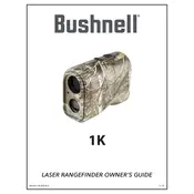 Bushnell BL1K623CA Rangefinder manual cover