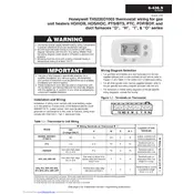 Honeywell BDP Thermostat manual cover