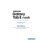 Samsung Galaxy Tab E NOOK 9.6 Wi-Fi SM-T560NZKUBNN Tablet manual cover