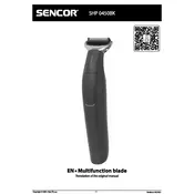 Sencor SHP 0450BK Clipper manual cover