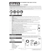 Sealey AK450DP Pump manual cover