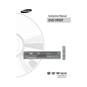 Samsung DVD-VR357 DVD Player manual cover