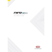 Kia Niro EV Car Infotainment System 2021 Compact Crossover SUV manual cover