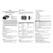 Uniden LRD950 Detector manual cover