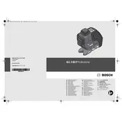 Bosch 0 601 063 309 Laser manual cover