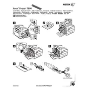 Xerox Phaser 7800 Transfer Roller Printer manual cover