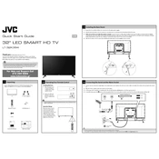 JVC LT-32K394 manual cover