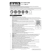 Sealey SM31.V3 Sander manual cover