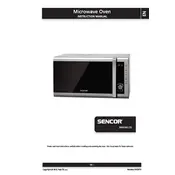 Sencor SMW 6001DS Oven manual cover