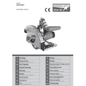 Woodstar Divar 45 3901803901 Saw manual cover