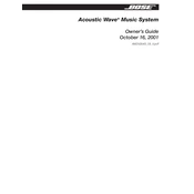 Bose Acoustic Wave Music System 2001 manual cover