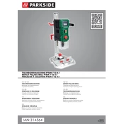 Parkside PTBM 710 A1 39068139915 IAN 314564 Drill manual cover