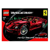 LEGO Racers 8145-1 Construction Set manual cover