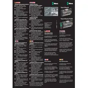 Wera Tool-Check 1 SB Ratchet manual cover