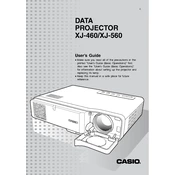 Casio XJ-460 Projector