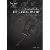 ASUS TUF Gaming H5 Lite Headphones manual cover