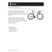 Trek OCLV Domane Bicycle manual cover