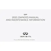 Infiniti Q60 Coupe 2021 Coupe manual cover