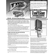 Tyco Mattel Flash Charge 92136 Toy manual cover