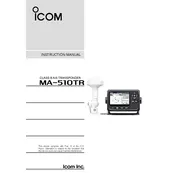 Icom MA-510TR Transponder manual cover