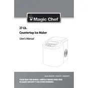 Magic Chef HNIM27BST Ice Maker manual cover