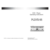 Pyle PLDVD96 DVD Player manual cover