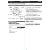 Citizen H128 Watch manual cover