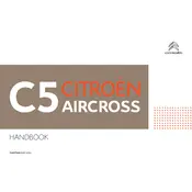 Citroën C5 Aircross 2017 SUV manual cover