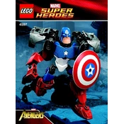 LEGO Avengers 4597 Construction Set manual cover