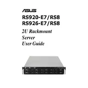 ASUS RS920-E7-RS8 Server manual cover