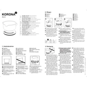 Korona 76112 Scale manual cover