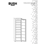 Bush MEBI55177FRZ 9220269 Freezer manual cover