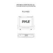 Pyle PLVIN60 Monitor manual cover