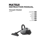 Matsui M85VCB17E manual cover