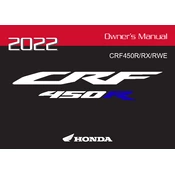 Honda CRF450R 2022 Motorcycle
