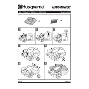 Husqvarna Automower 305 Wheel Brush Kit Lawn Mower manual cover